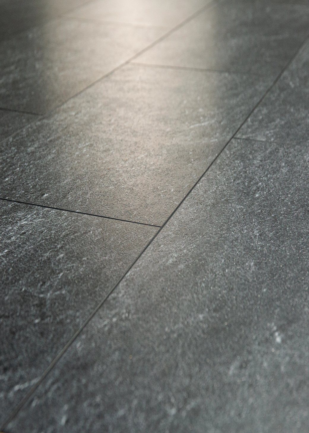 COREtec VV872 COREtec Tile Embra Slate Coretec 4 Luxury Vinyl Tile - VV872 COREtec Tile Embra Slate | Giant Commercial Flooring