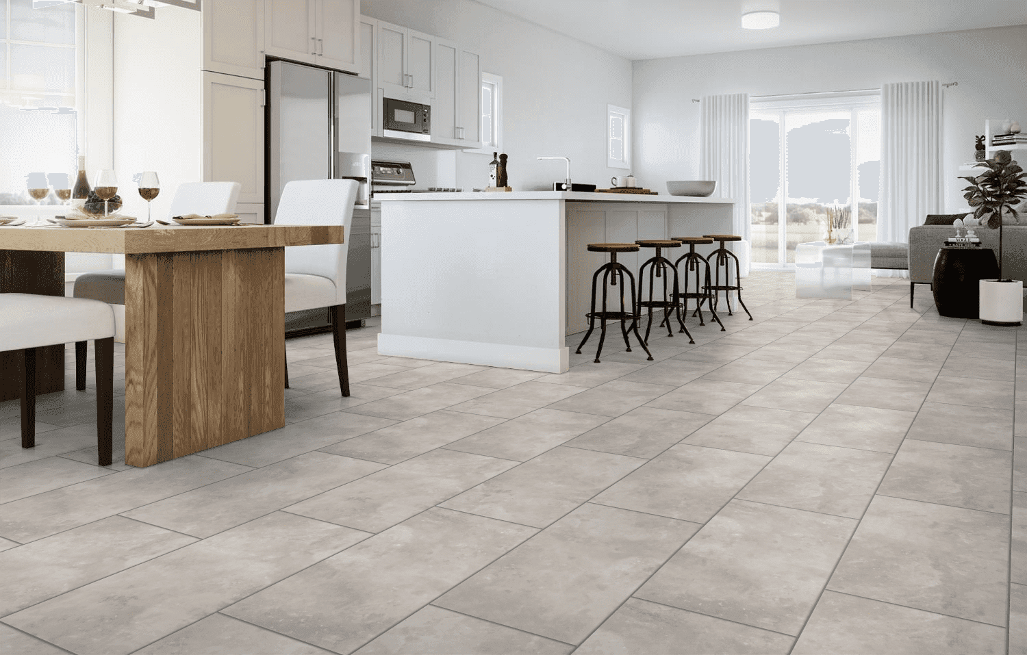 Luxury Vinyl Tile RigidTile Firm Premier Modena Luxury Vinyl Tile 2 Luxury Vinyl Tile - RigidTile Firm Premier Modena | Giant Commercial Flooring